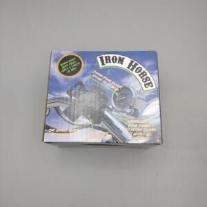 Iron Horse Adjustable Motorcycle Snowmobile or Bike Handlebar Phone Mount Holder